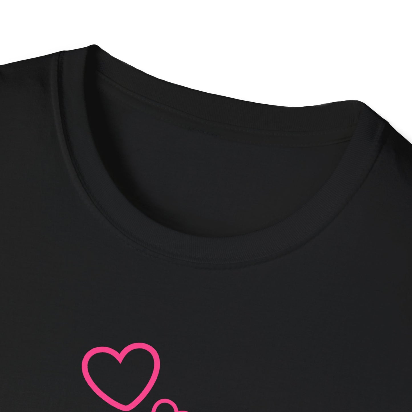 Cute Heart Gesture Unisex T-Shirt - Perfect for Friends, Love, and Everyday Wear