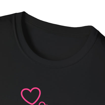Cute Heart Gesture Unisex T-Shirt - Perfect for Friends, Love, and Everyday Wear