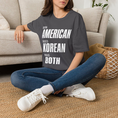 BORN AMERICAN RAISED KOREAN T-SHIRT