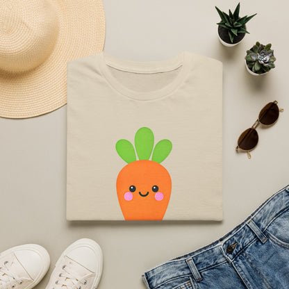 Cute Kawaii Carrot T-Shirt — 나는 당근 네가 젤 좋아! Cute Korean Carrot Tee