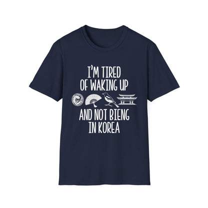 WAKING UP IN KOREA T-SHIRT