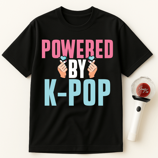 POWERED BY K-POP UNISEX T-SHIRT