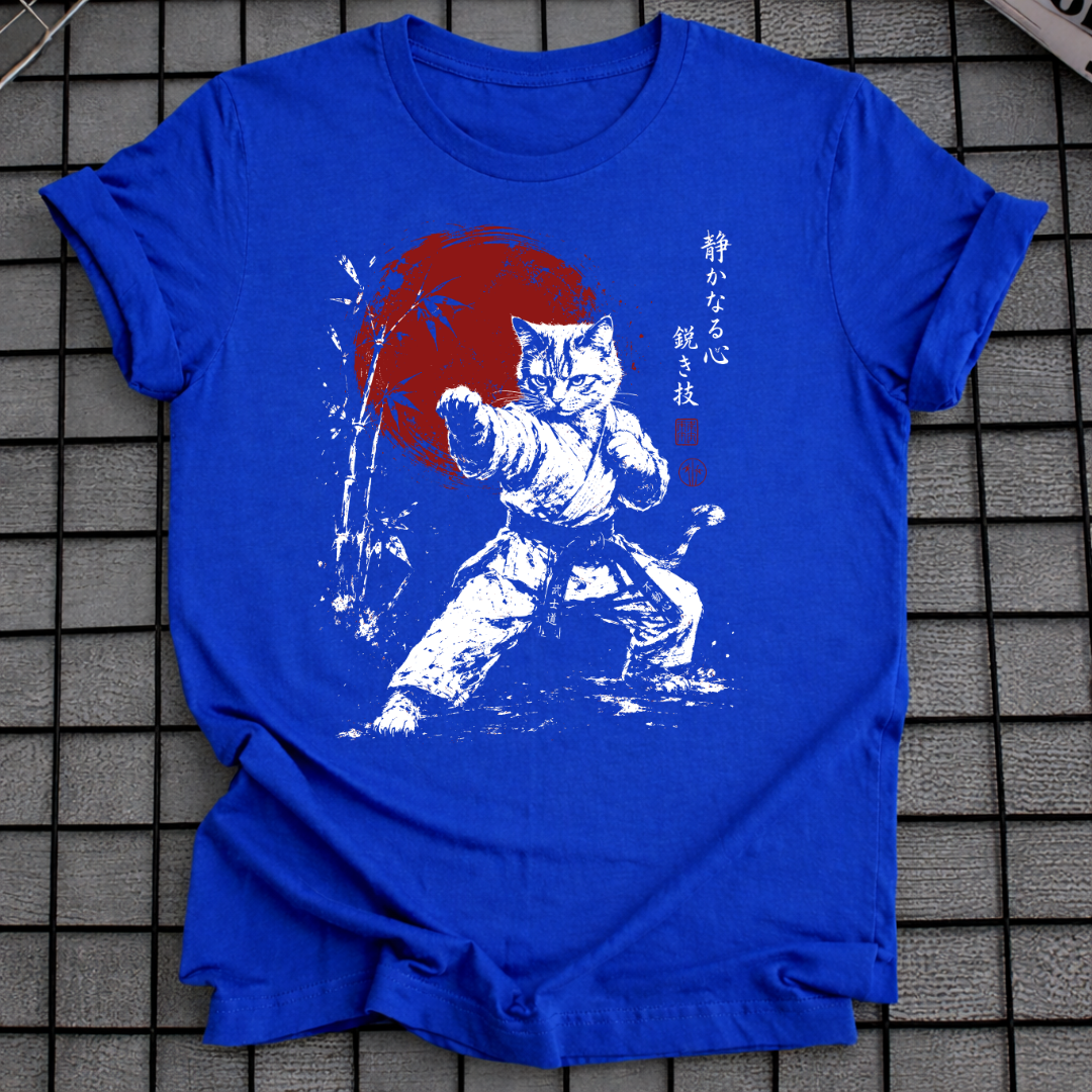 KARATE CAT T-SHIRT
