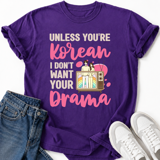 KOREAN DRAMA OBSESSED T-SHIRT