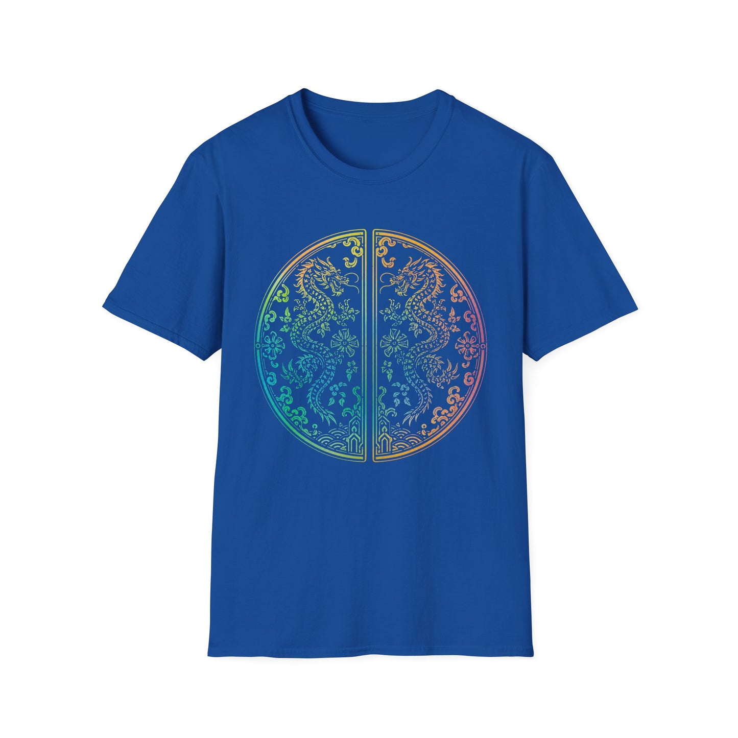 Rainbow Dragon Mandala T-Shirt
