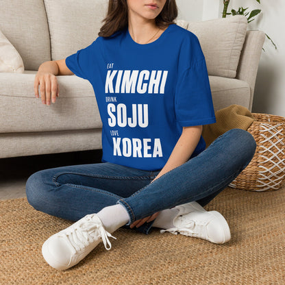 EAT KIMCHI DRINK SOJU LOVE KOREA T-SHIRT