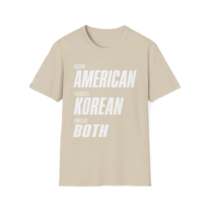 BORN AMERICAN RAISED KOREAN T-SHIRT