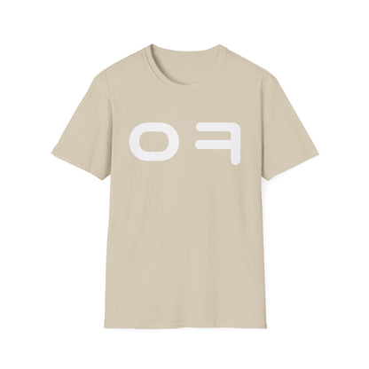 OF Minimalist Graphic T‑Shirt — Bold White Logo Tee
