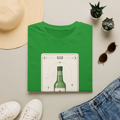 Soju Tarot T-Shirt — Illustrated Bottle 'The Soju' Graphic Tee