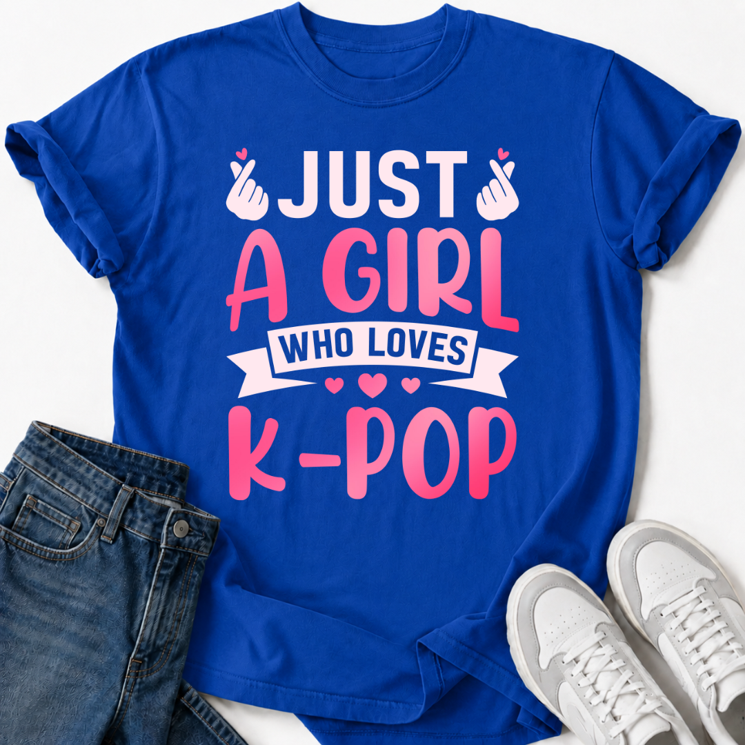 GIRL LOVES K-POP T-SHIRT