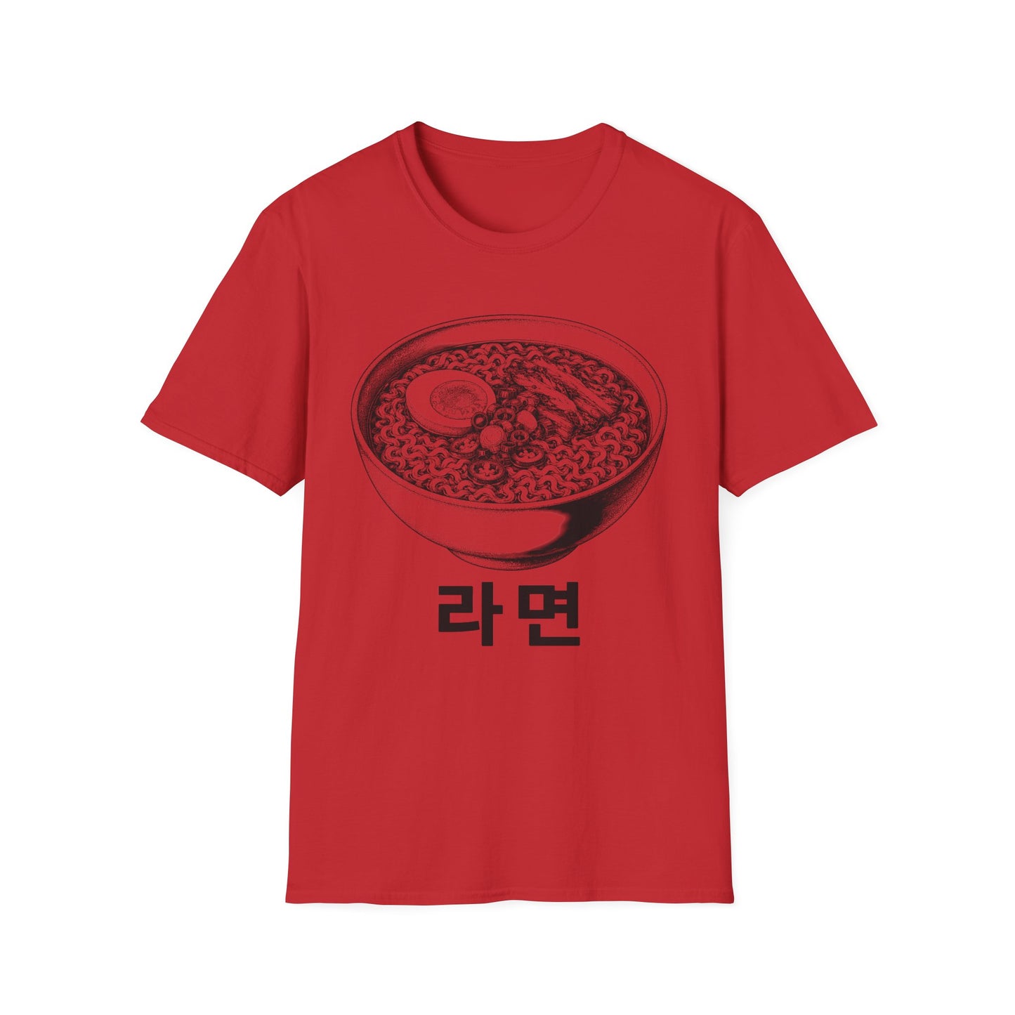 Ramen Bowl T-Shirt — 라면 Graphic Tee