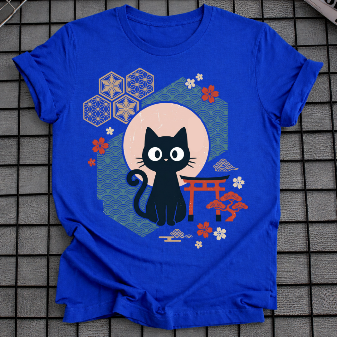 JAPANESE CAT SHRINE T-SHIRT