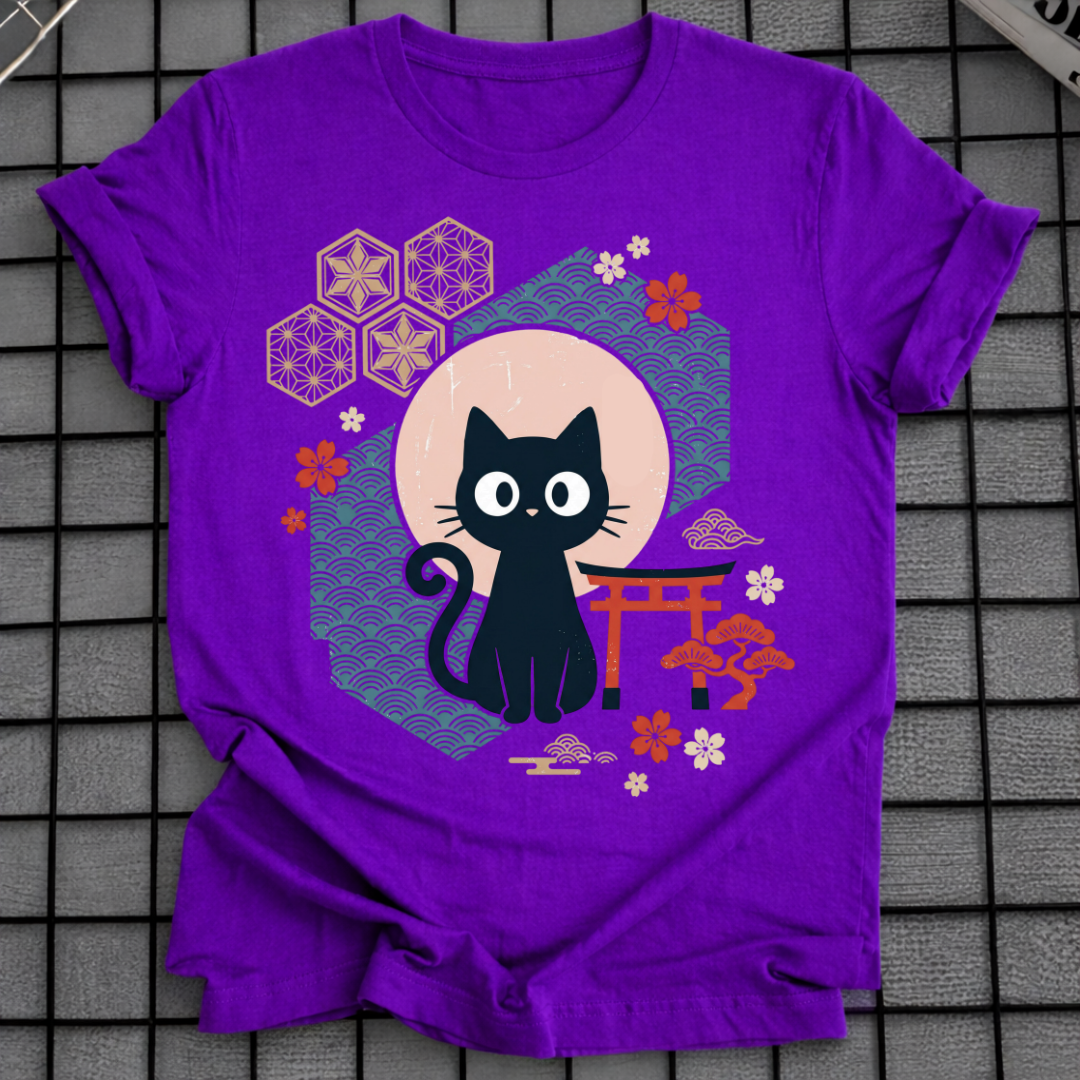 JAPANESE CAT SHRINE T-SHIRT