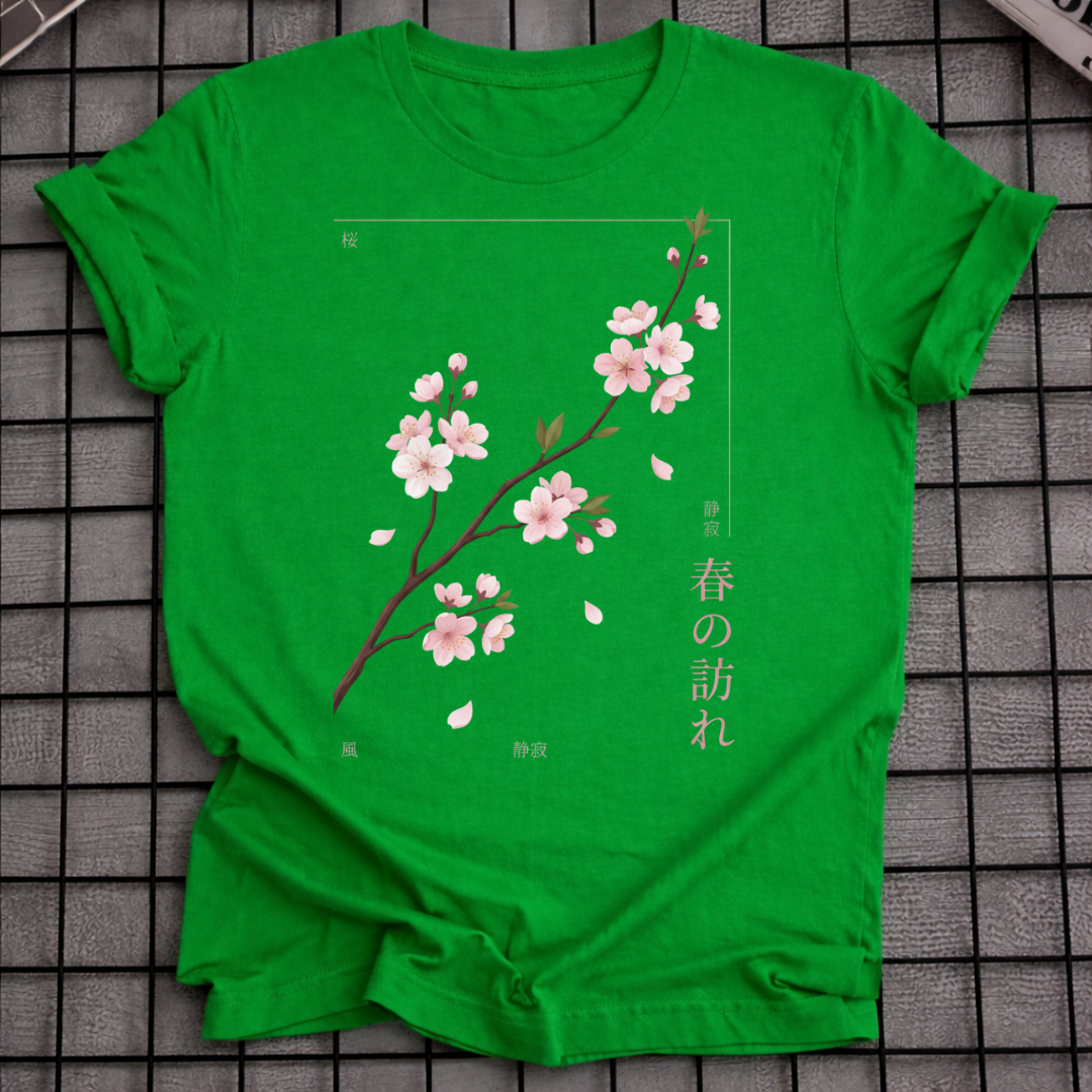 SAKURA Ankunft des Frühlings T-SHIRT