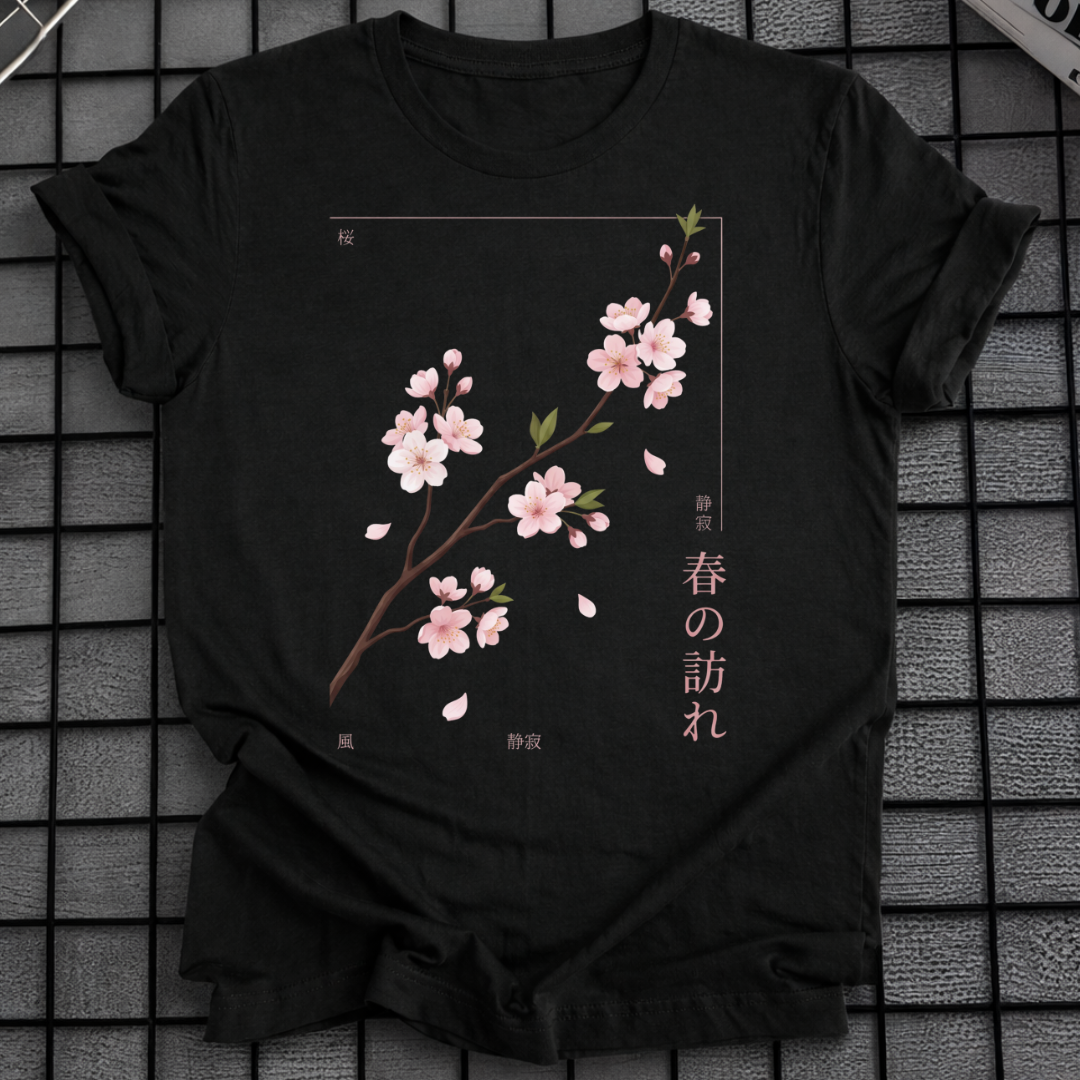 SAKURA Ankunft des Frühlings T-SHIRT