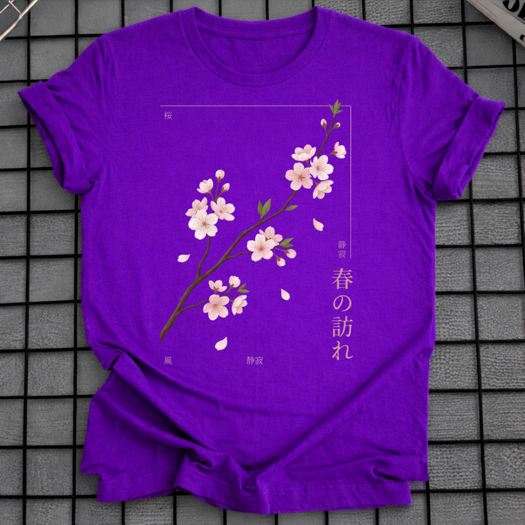 SAKURA Ankunft des Frühlings T-SHIRT