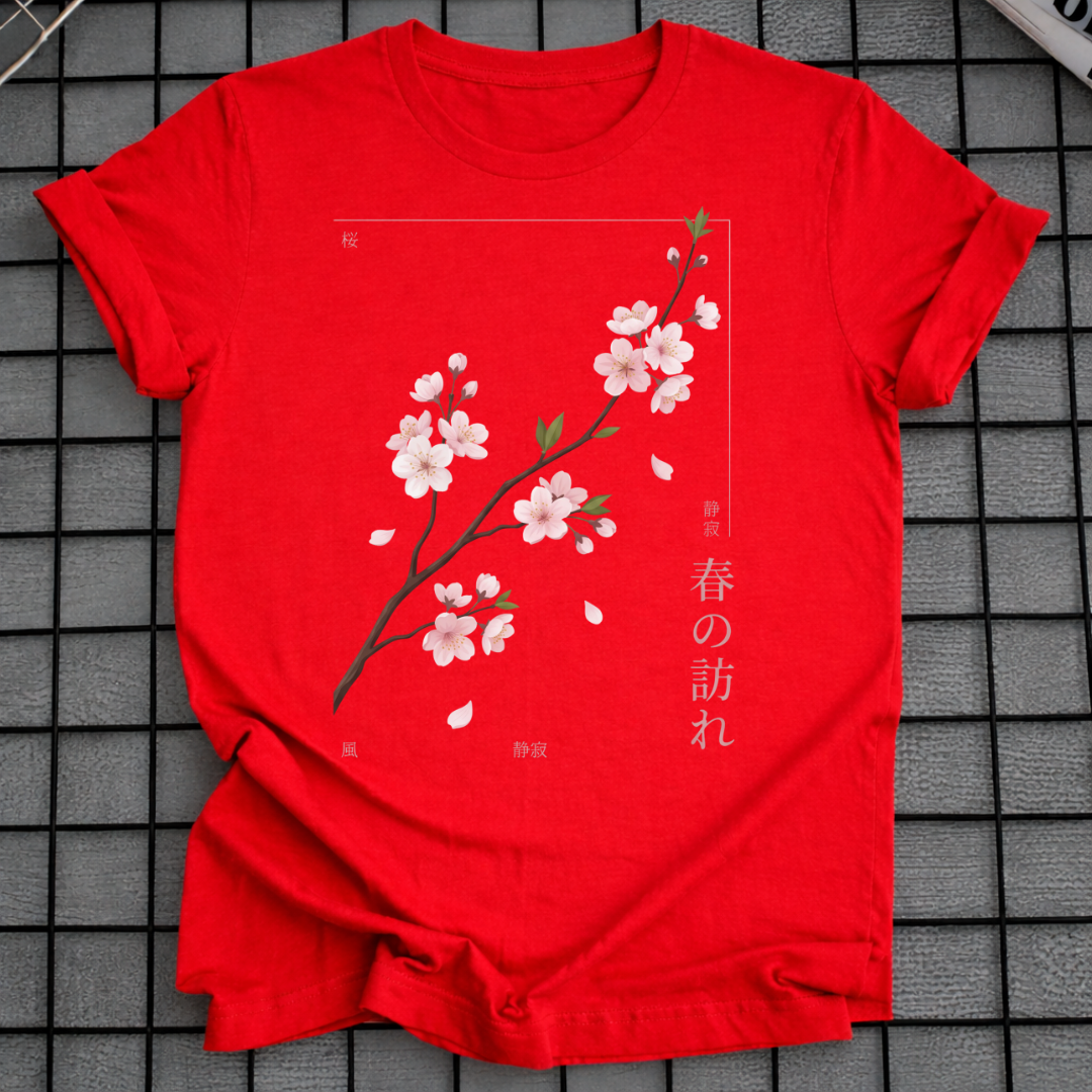 SAKURA Ankunft des Frühlings T-SHIRT