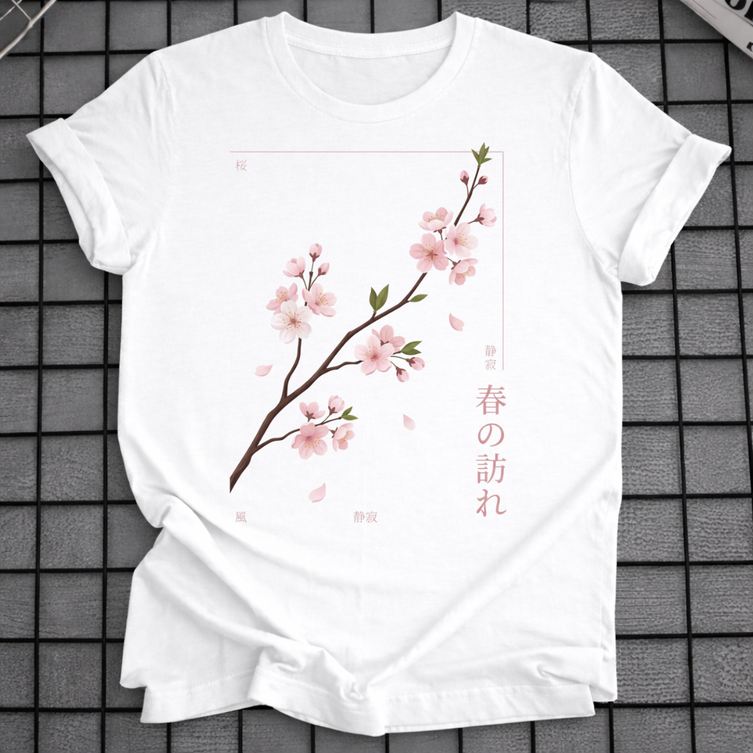 SAKURA Ankunft des Frühlings T-SHIRT