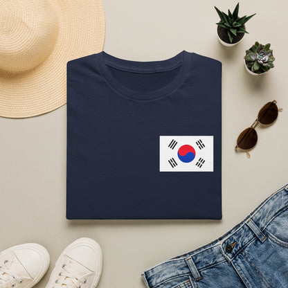 Korean Flag T-Shirt – South Korea Taegeukgi Pocket Tee