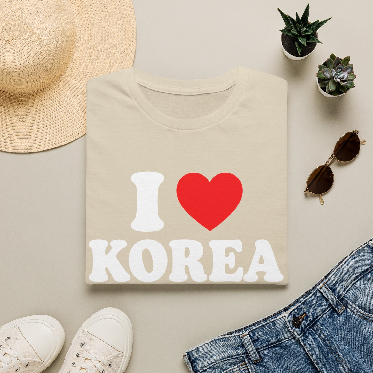 I LOVE KOREA T-SHIRT