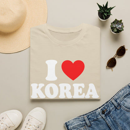 I LOVE KOREA T-SHIRT