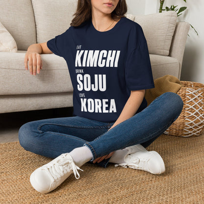 EAT KIMCHI DRINK SOJU LOVE KOREA T-SHIRT