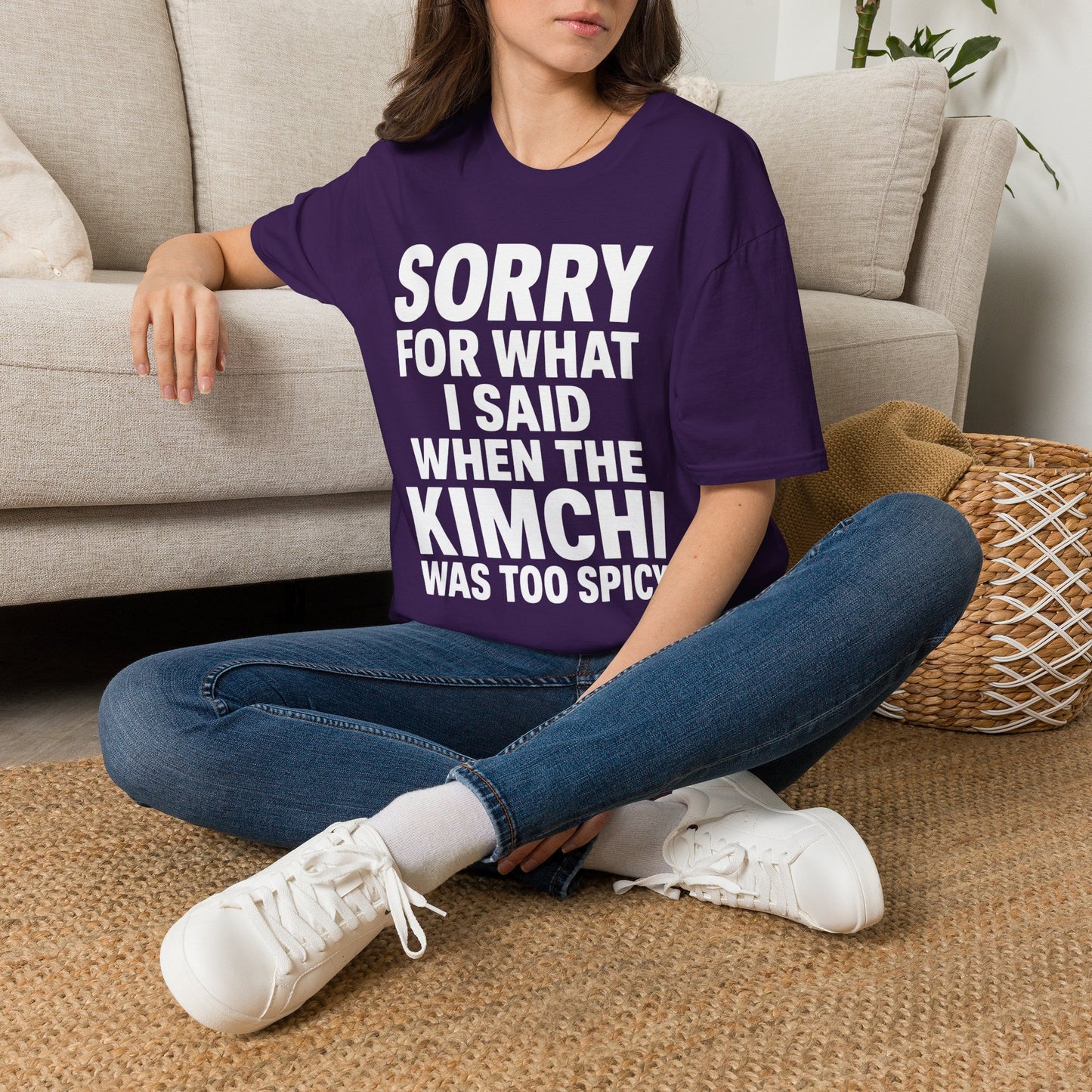 SORRY FOR WHAT I SAID T-SHIRT