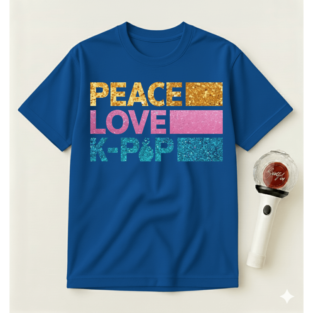 PEACE LOVE K-POP T-SHIRT