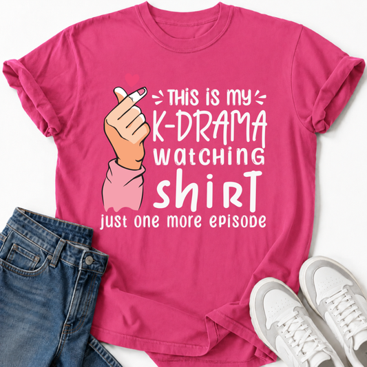FINGERHERZ MEIN K-DRAMA T-SHIRT