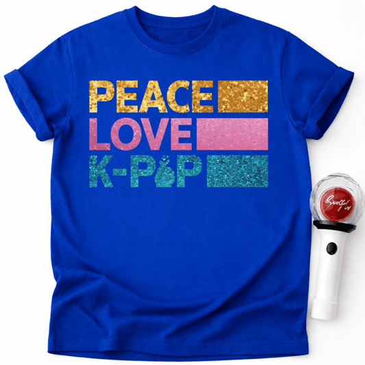 PEACE LOVE K-POP T-SHIRT