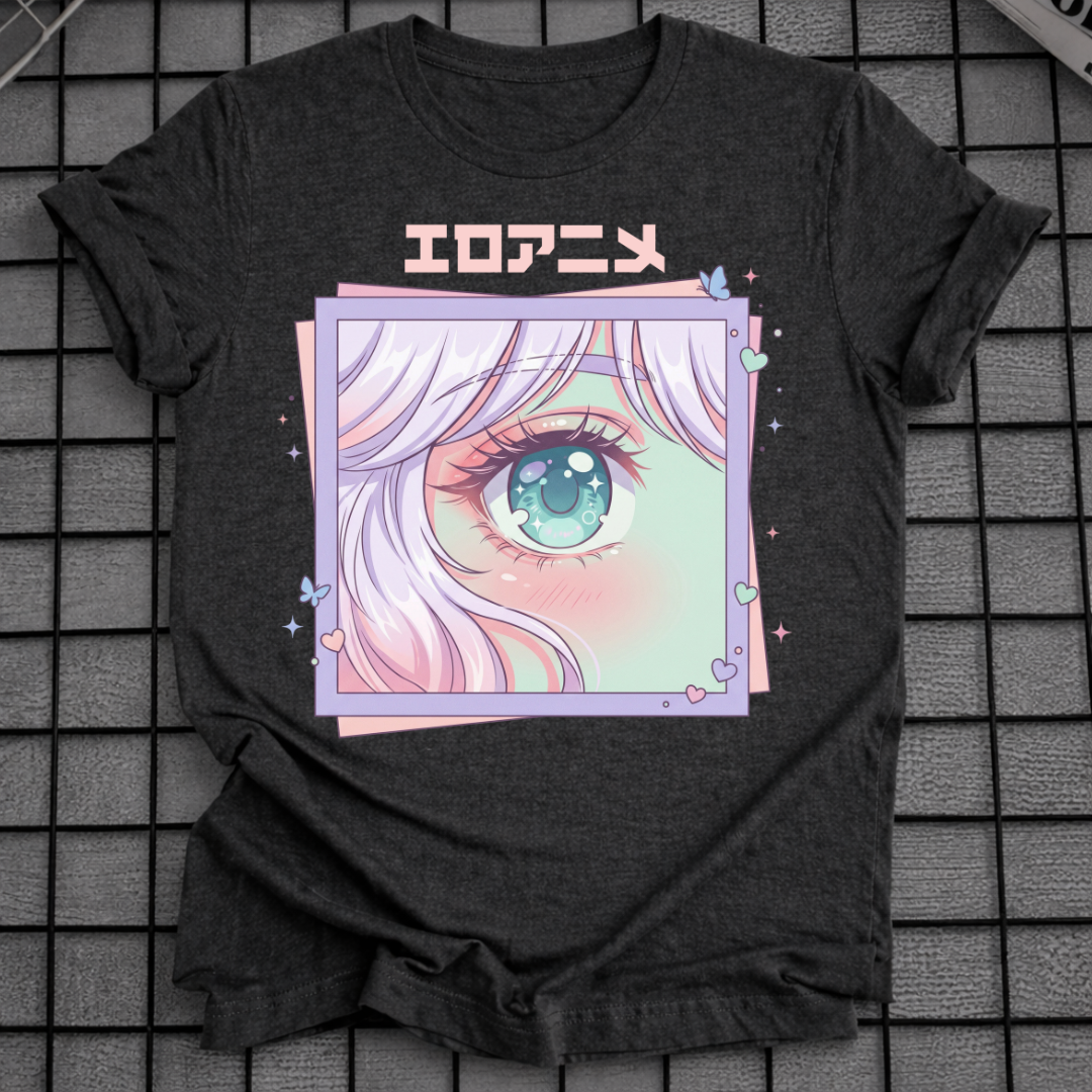 PASTEL ANIME EYE T-SHIRT