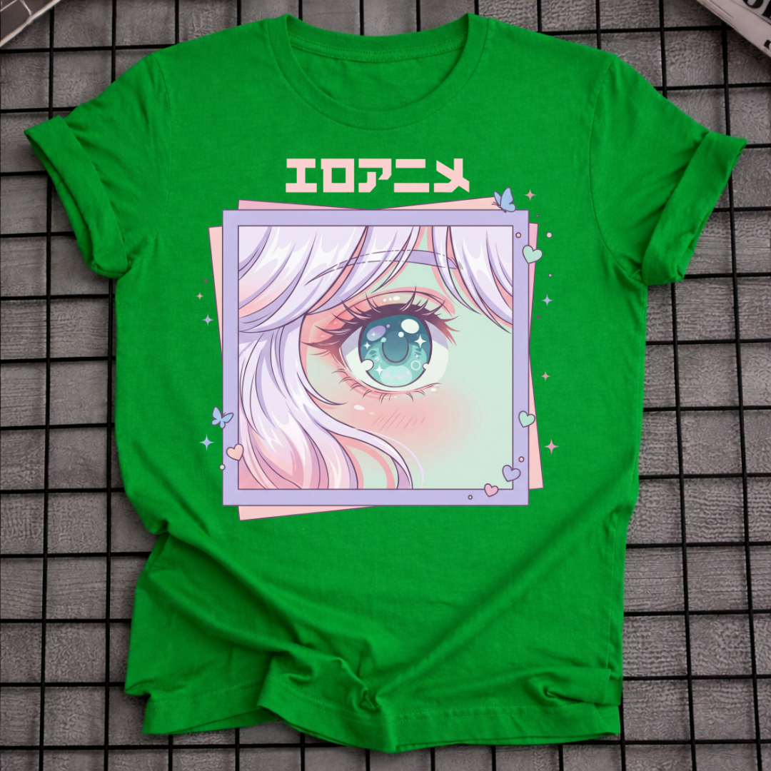PASTEL ANIME EYE T-SHIRT