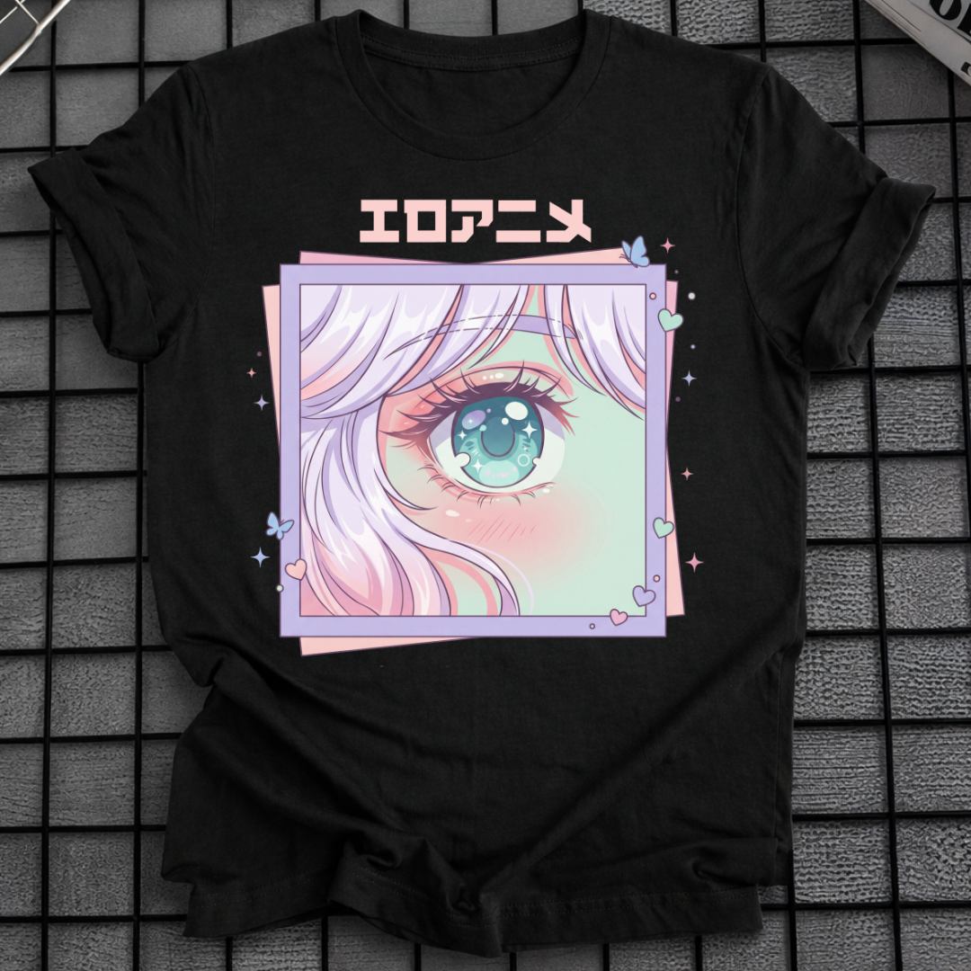 PASTEL ANIME EYE T-SHIRT