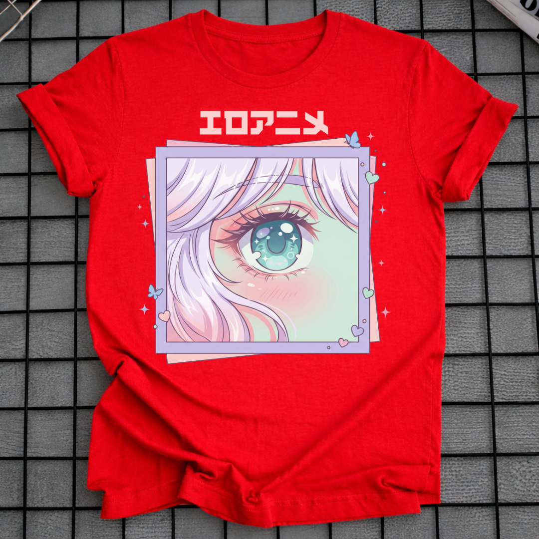 PASTEL ANIME EYE T-SHIRT