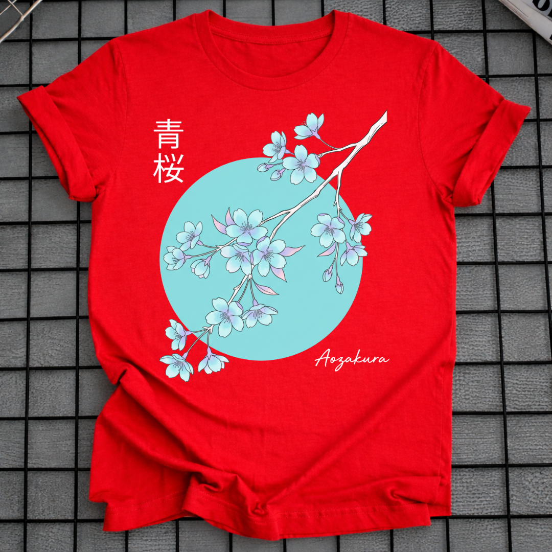 AOZAKURA KIRSCHBLÜTEN T-SHIRT