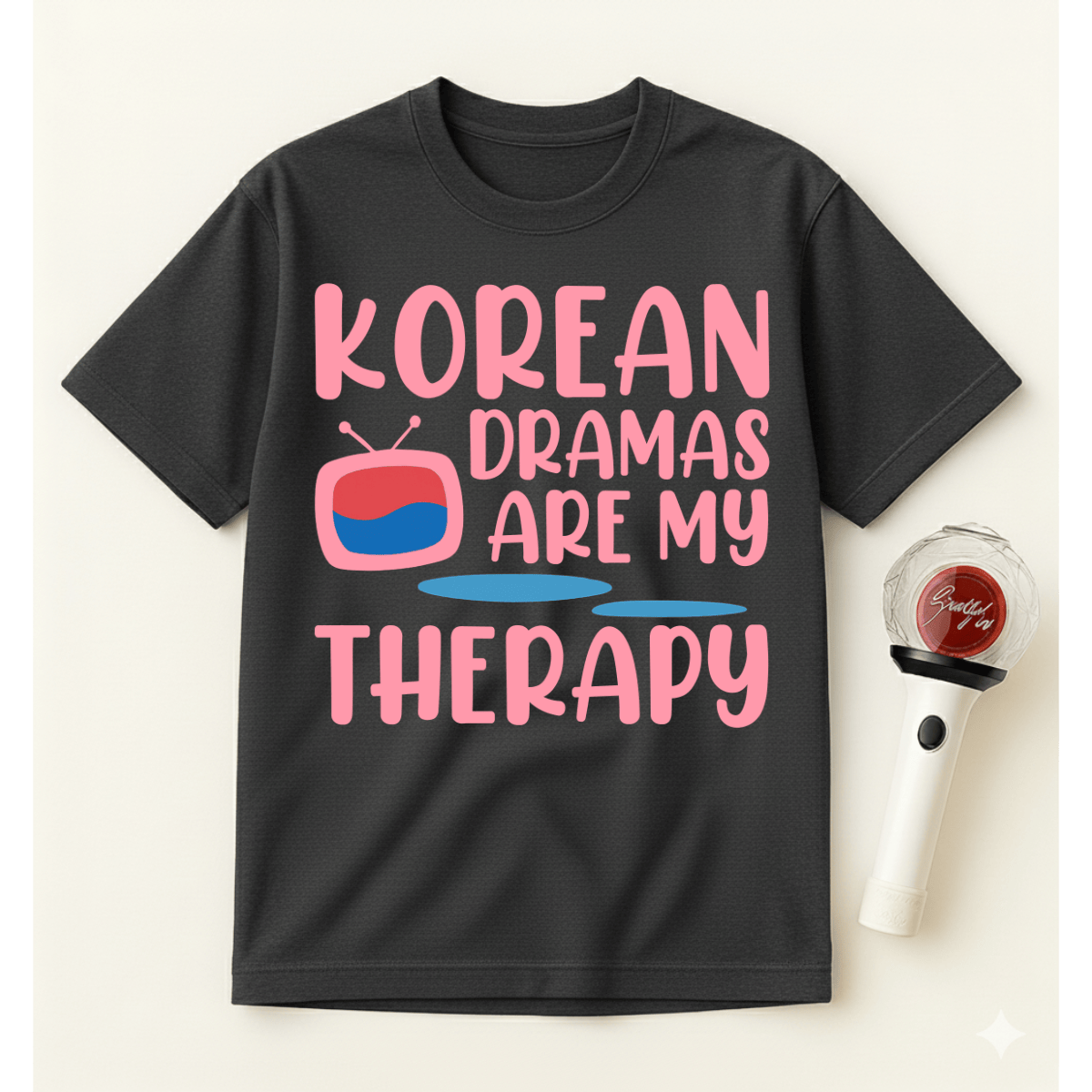 KOREAN DRAMAS ARE MY THERAPY T-SHIRT