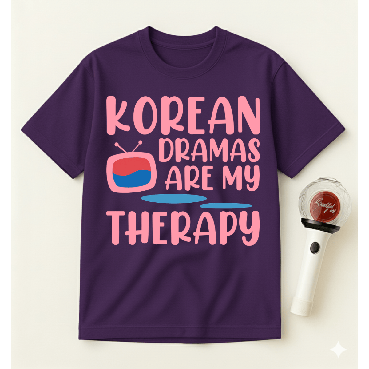 KOREAN DRAMAS ARE MY THERAPY T-SHIRT