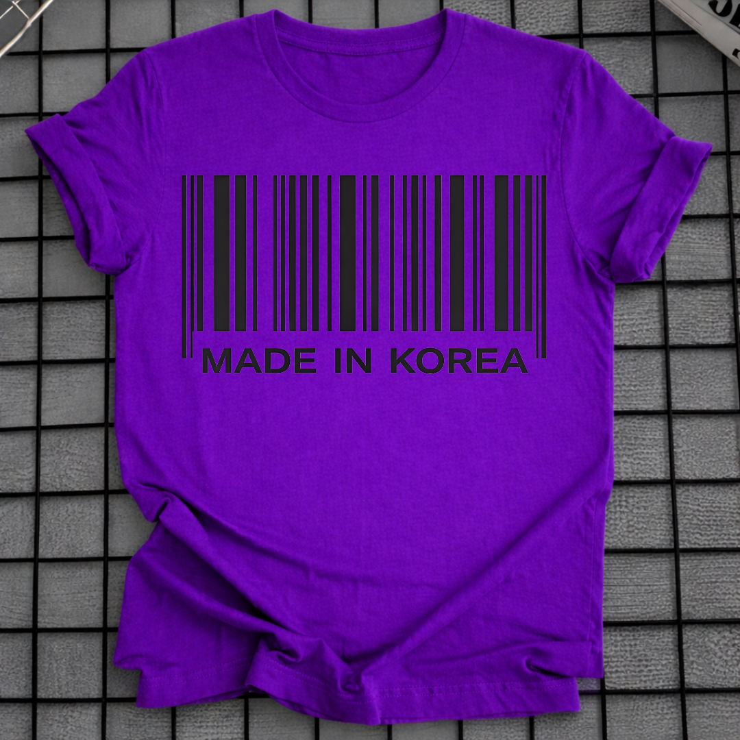 T-SHIRT HERGESTELLT IN KOREA