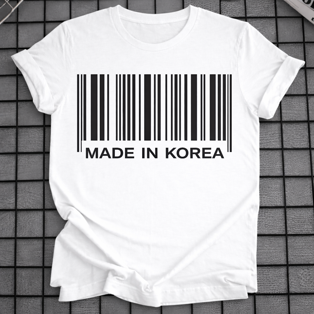 T-SHIRT HERGESTELLT IN KOREA