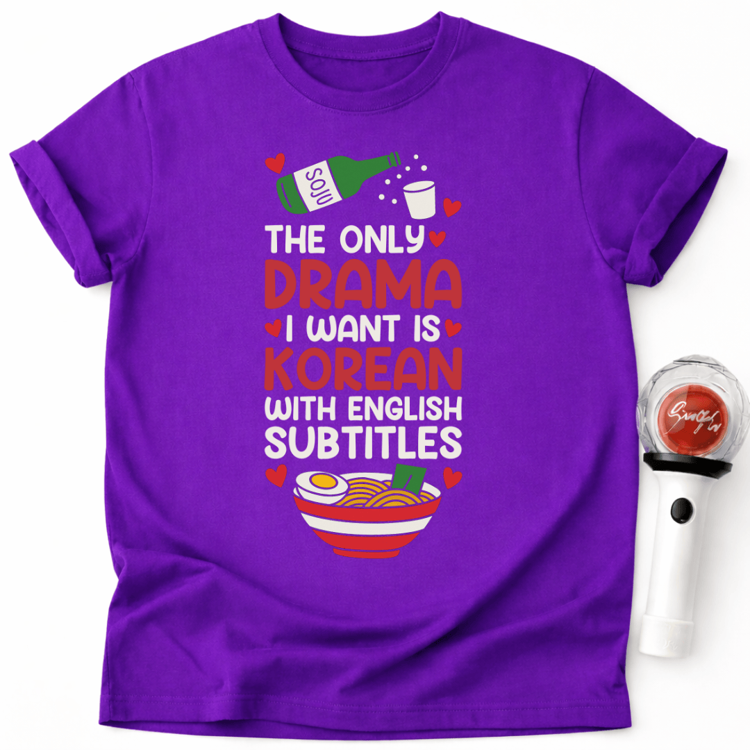 K-DRAMA SOJU RAMEN T-SHIRT