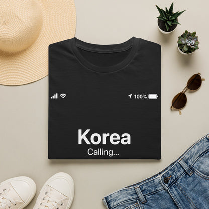 Korea Calling T-Shirt — Travel & Korea Lover Graphic Tee