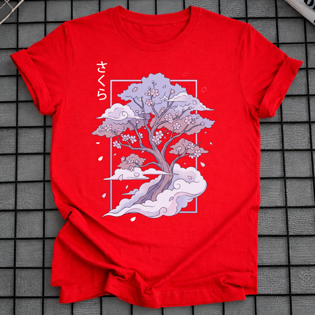 KIRSCHBLÜTENBAUM-T-SHIRT
