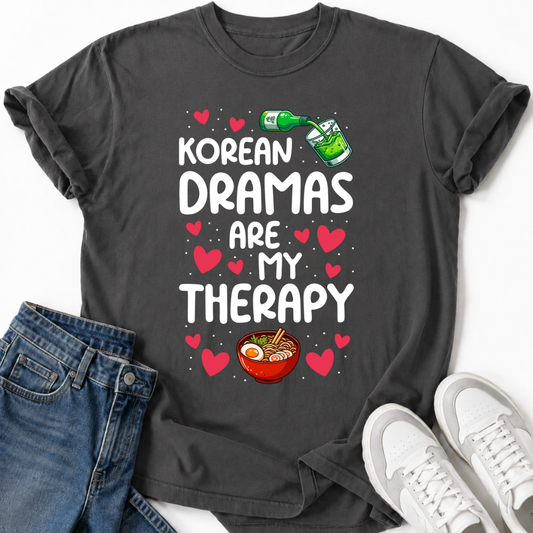 KOREAN DRAMAS SOJU RAMEN T-SHIRT