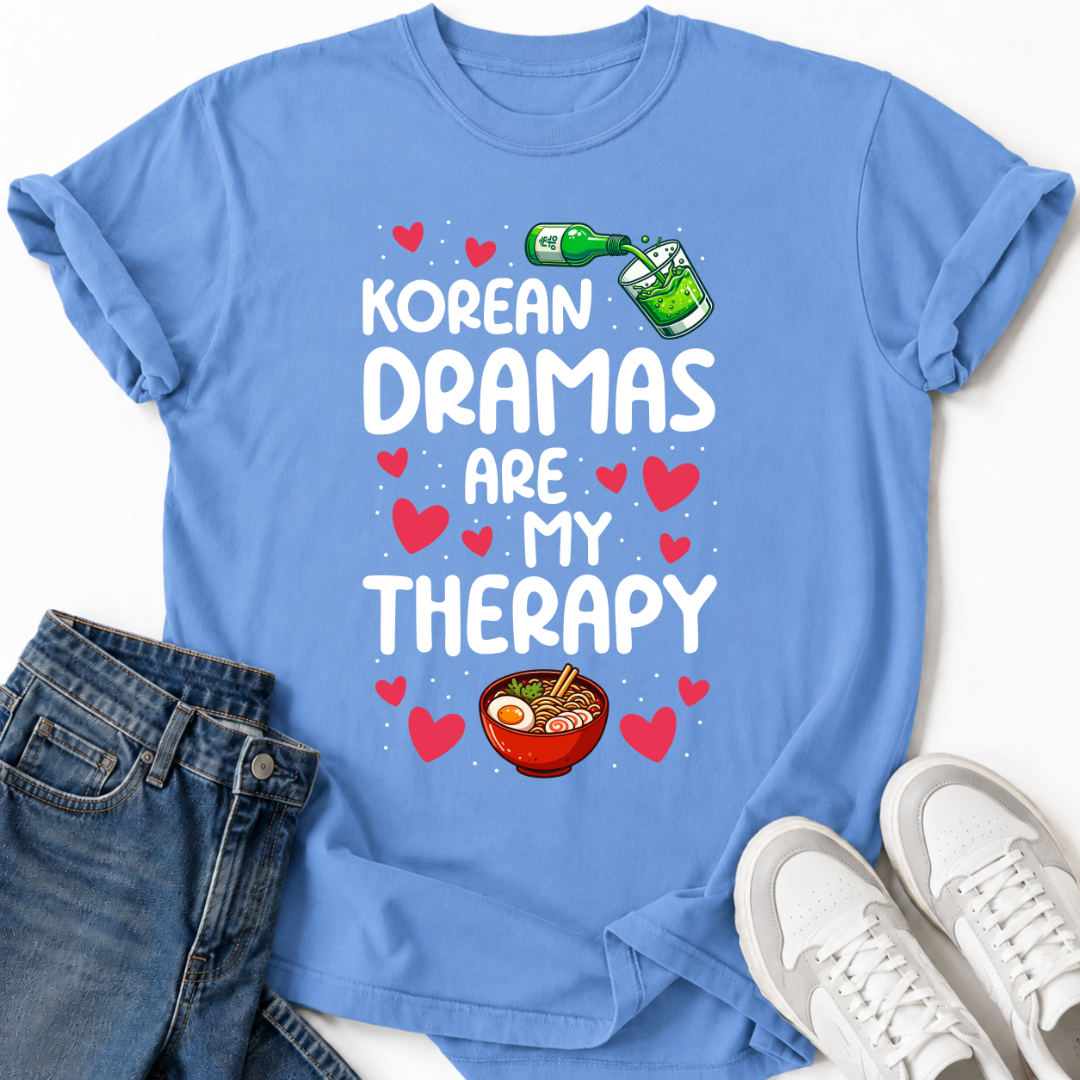 KOREAN DRAMAS SOJU RAMEN T-SHIRT