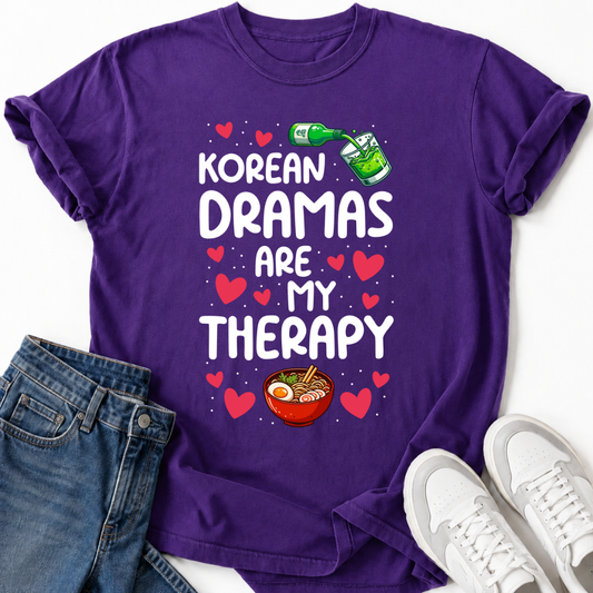 KOREAN DRAMAS SOJU RAMEN T-SHIRT