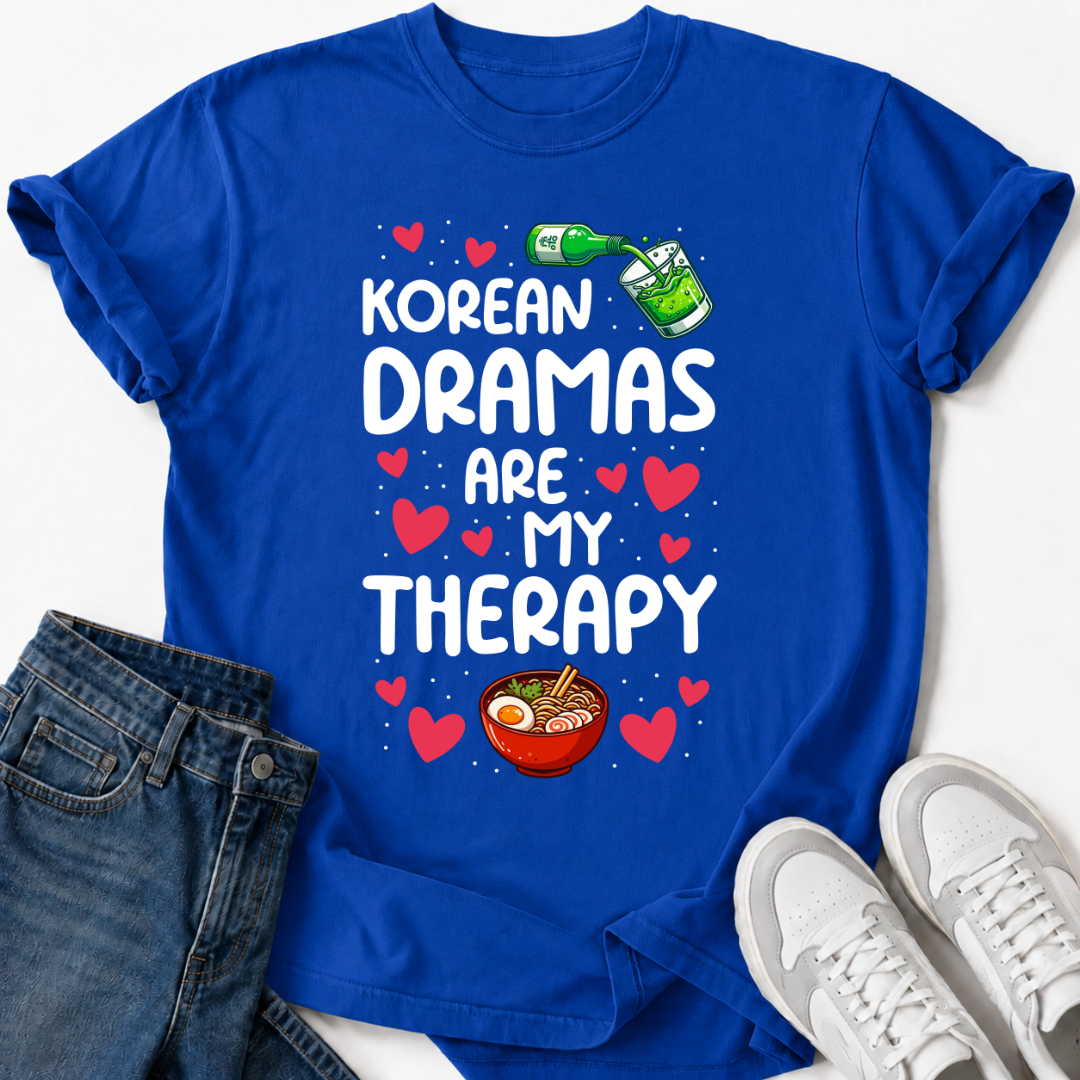 KOREAN DRAMAS SOJU RAMEN T-SHIRT