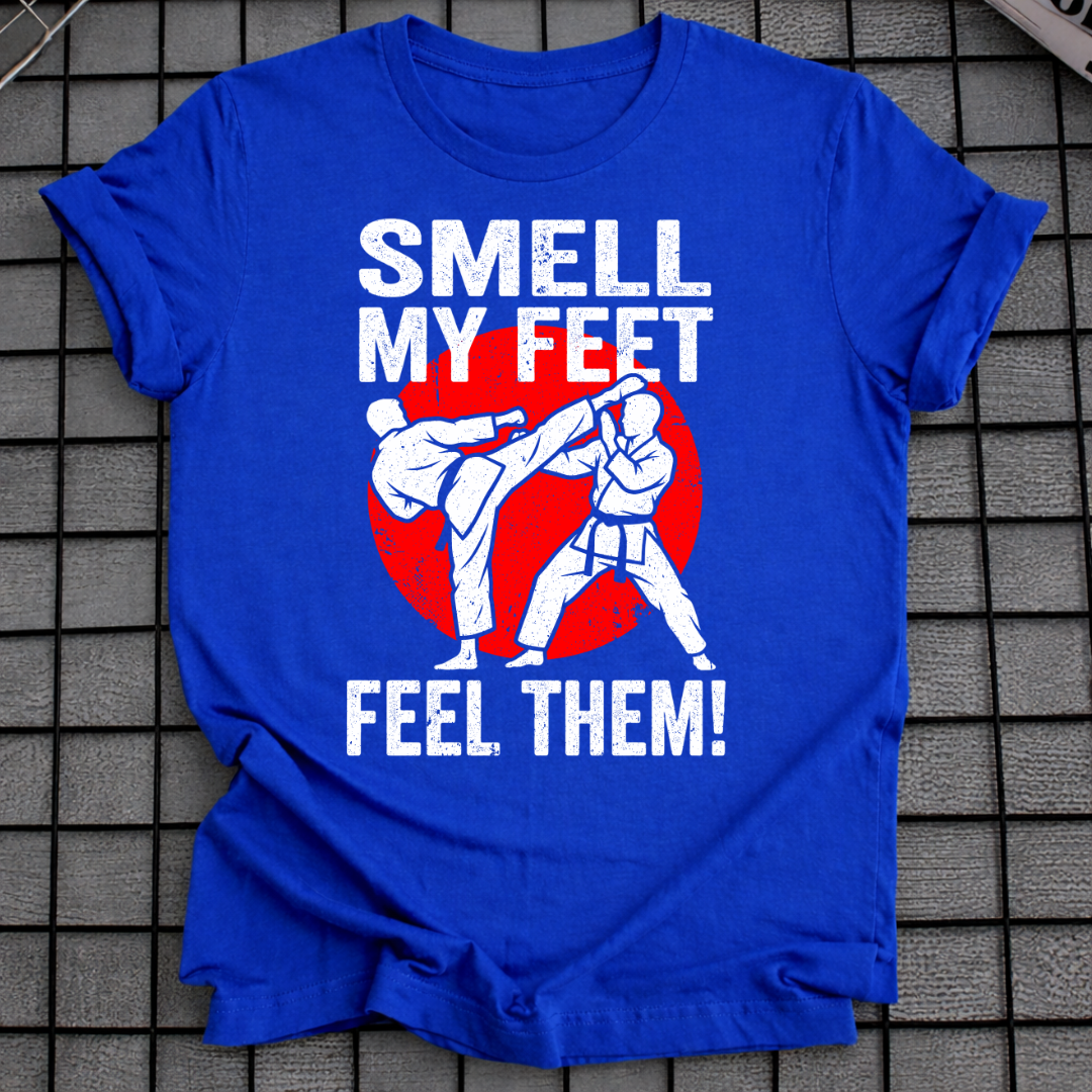 SMELL MY FEET T-SHIRT