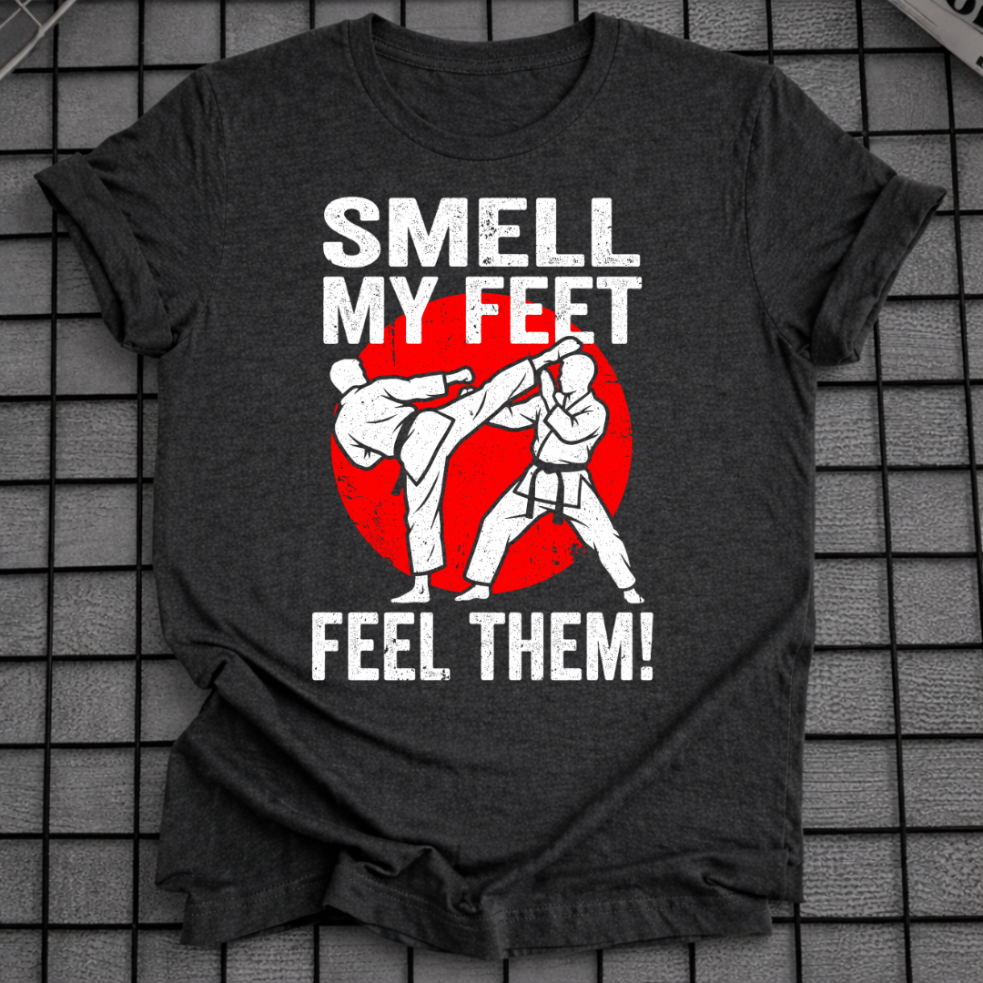 SMELL MY FEET T-SHIRT