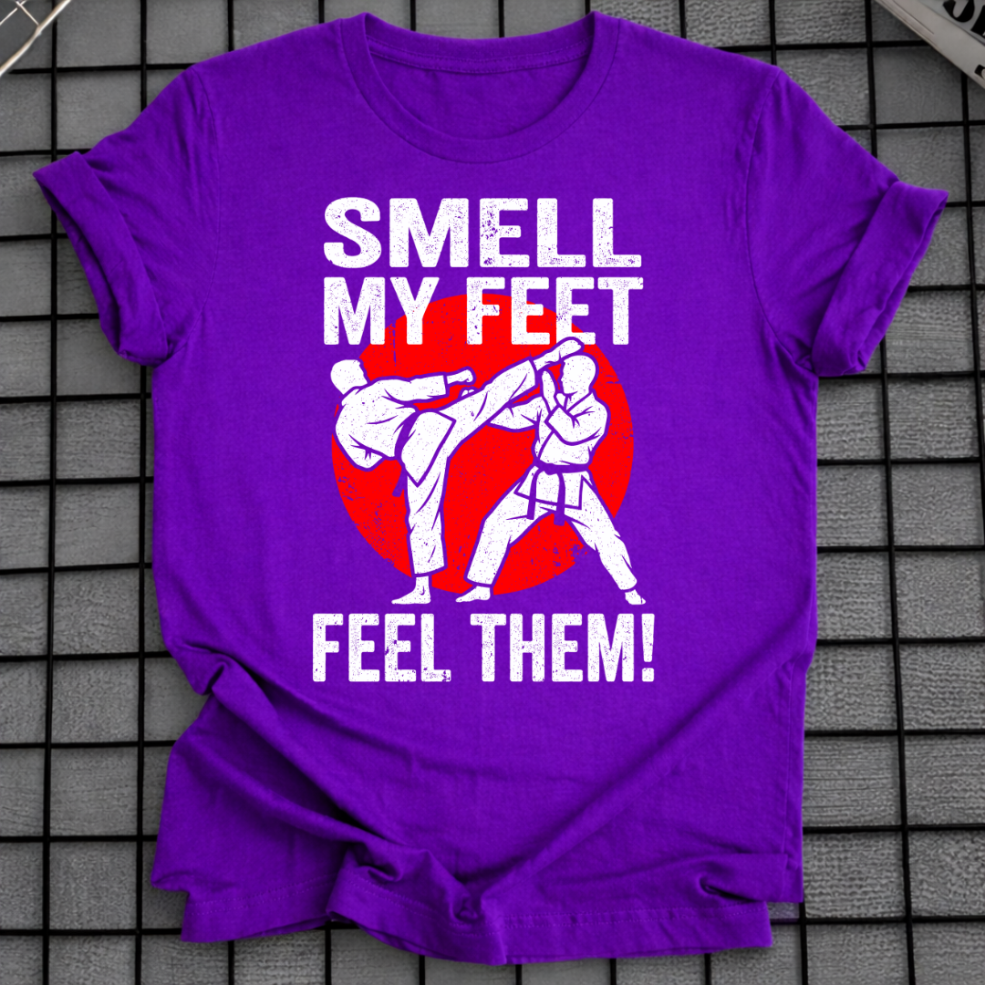SMELL MY FEET T-SHIRT