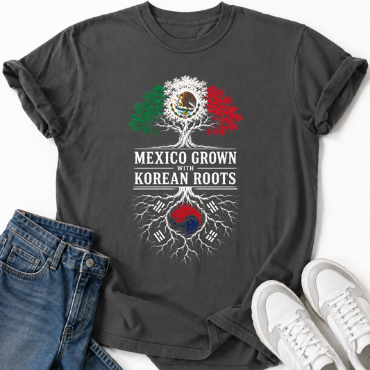 MEXICO GROWN KOREAN ROOTS T-SHIRT